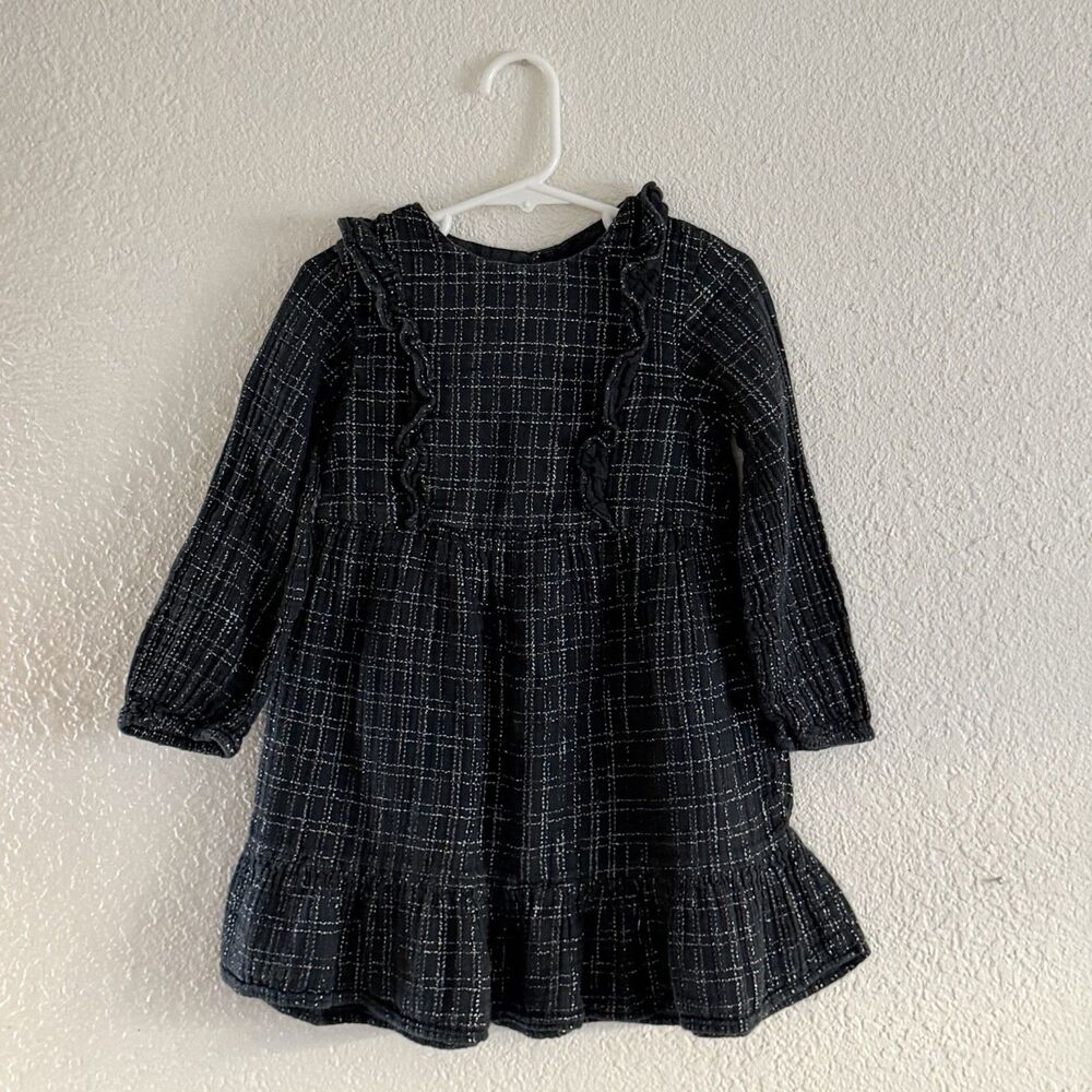 Toddler Girl ZARA Size 4-5 Years Long Sleeve Dress